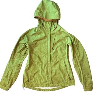 Eddie Bauer 365 WeatherEdge Plus Waterproof Rain Jacket in Green Size S